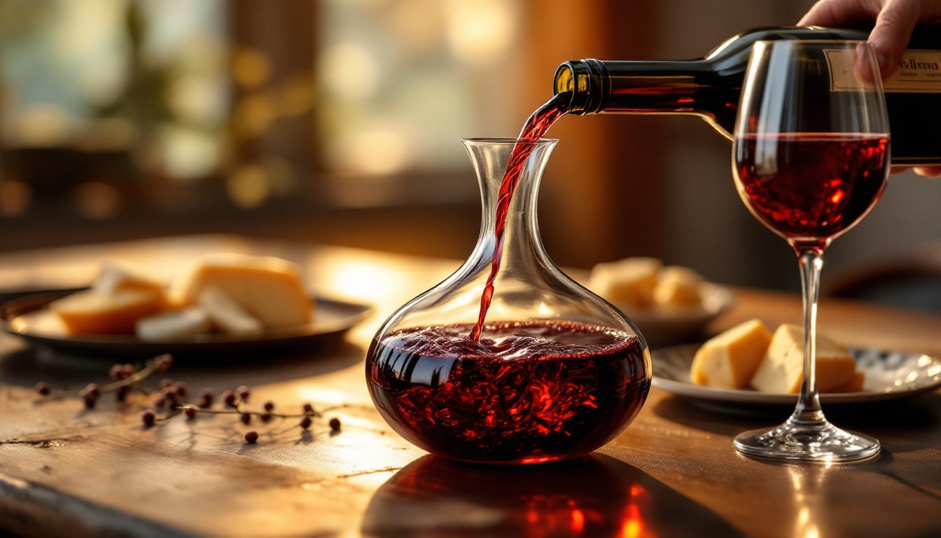 découvrez l'art de la décantation du vin : apprenez quand et pourquoi il est essentiel de décanter vos bouteilles pour en rehausser les arômes et la saveur. explorez les bienfaits de cette technique et les conseils pour bien réaliser cette étape cruciale.